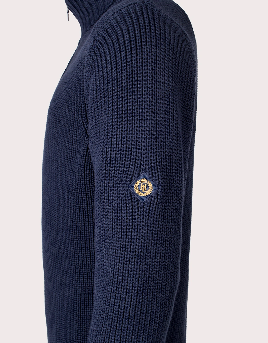 Golant Quarter Zip Ribbed Knit