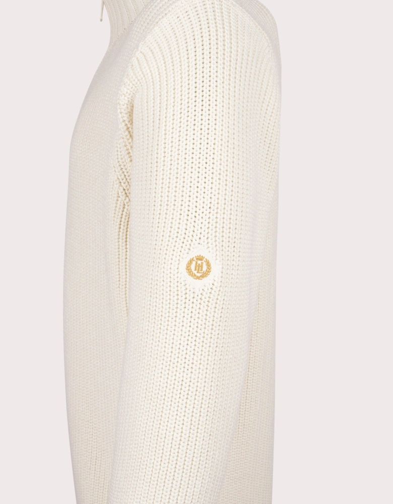 Golant Quarter Zip Ribbed Knit