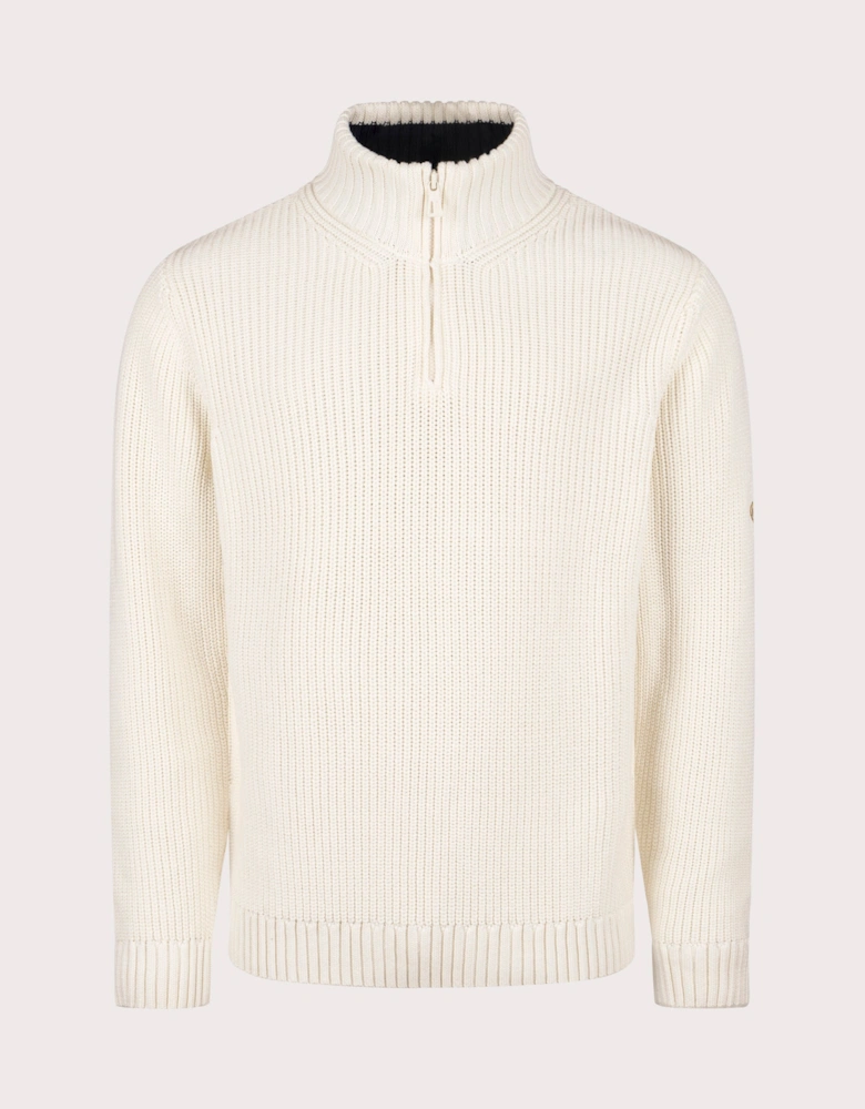 Golant Quarter Zip Ribbed Knit