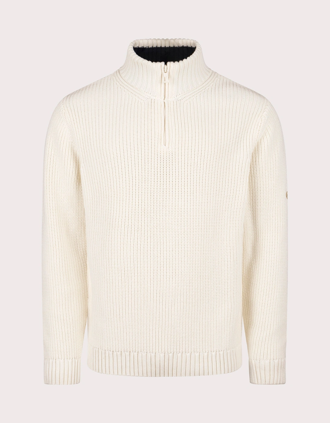 Golant Quarter Zip Ribbed Knit