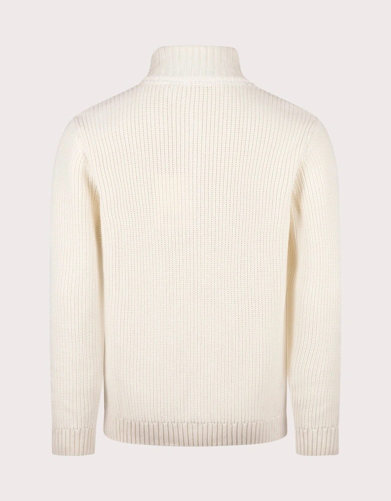 Golant Quarter Zip Ribbed Knit