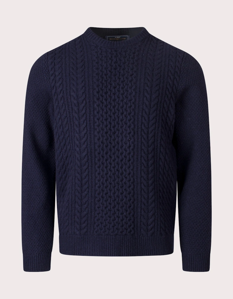 Abersoch Cable Knit Jumper