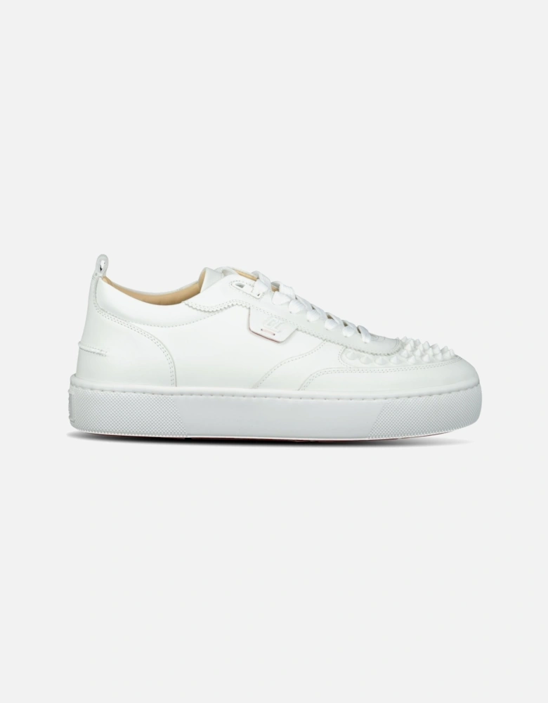 Happy Rui Leather Low Top Trainers White