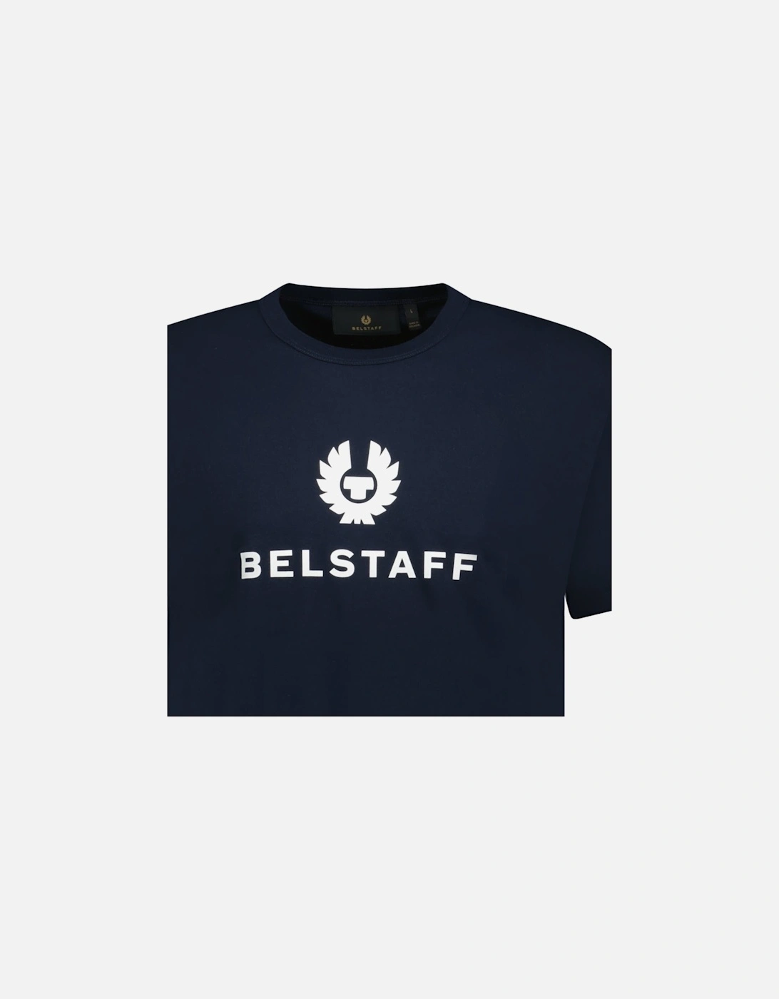 Signature Short Sleeve Logo T-Shirt Navy
