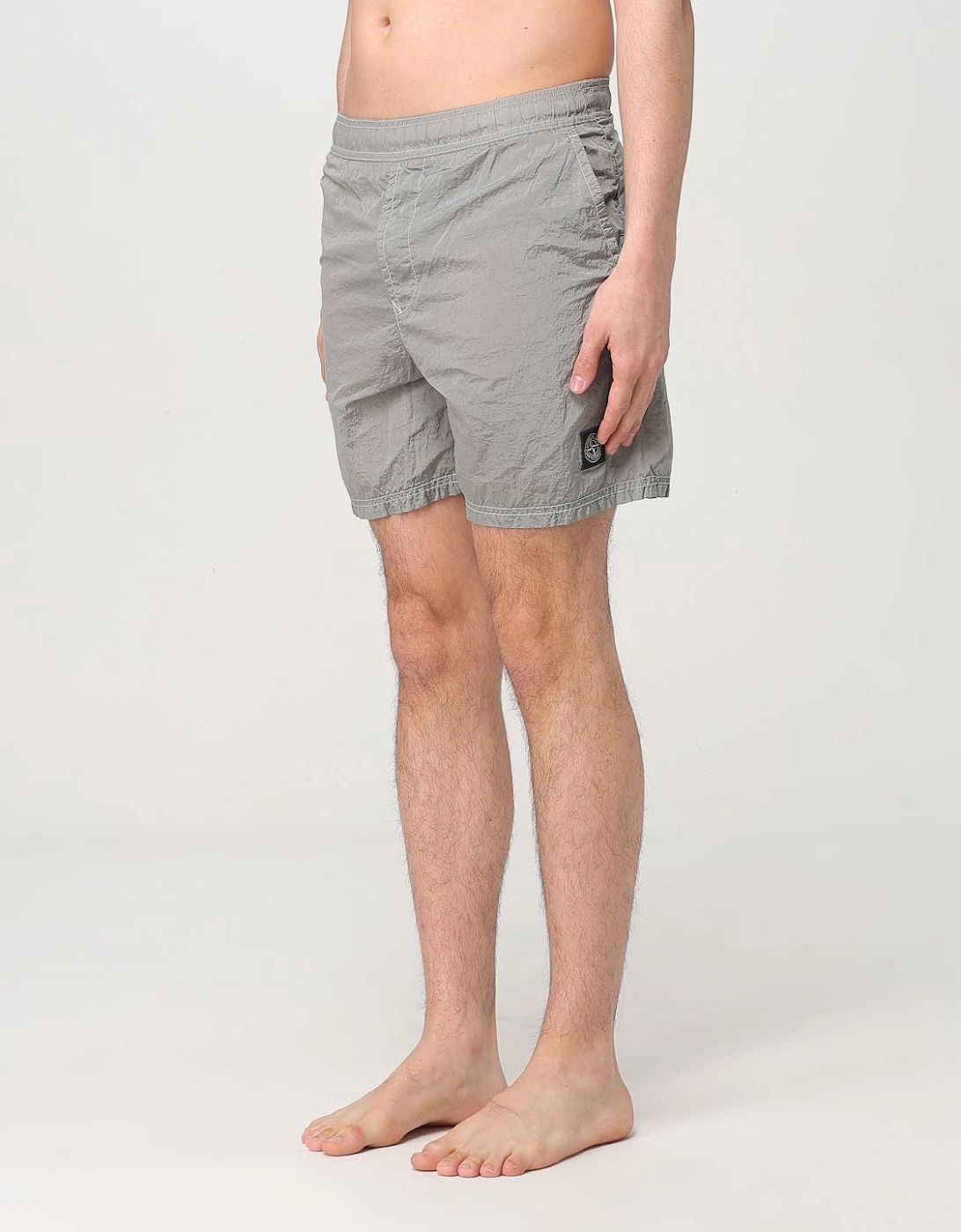 Nylon Metal Swim Shorts Relaxed Fit