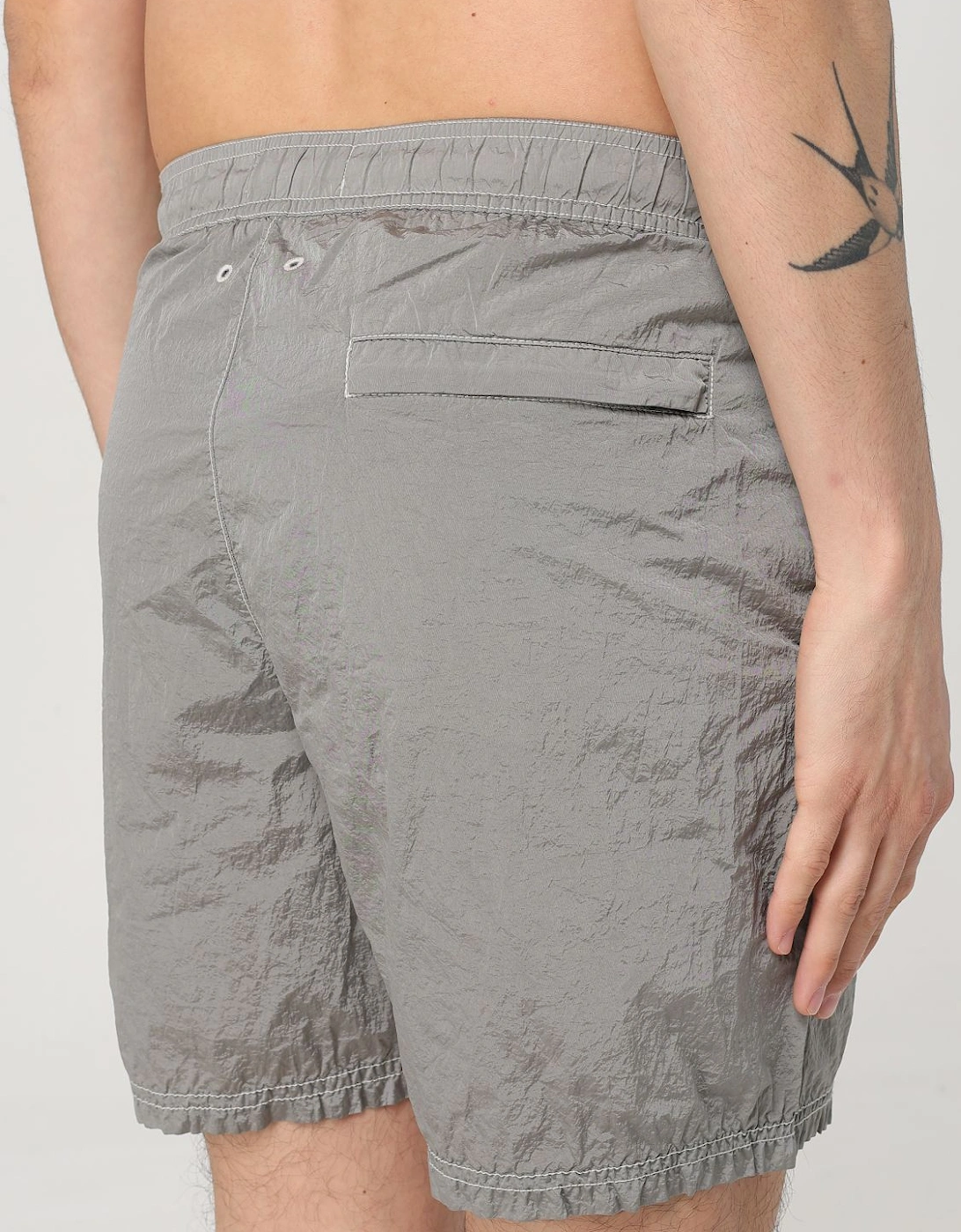 Nylon Metal Swim Shorts Relaxed Fit