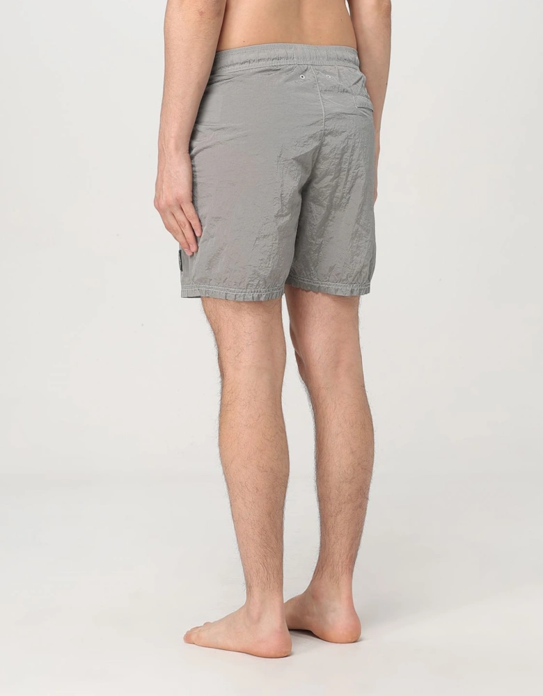 Nylon Metal Swim Shorts Relaxed Fit