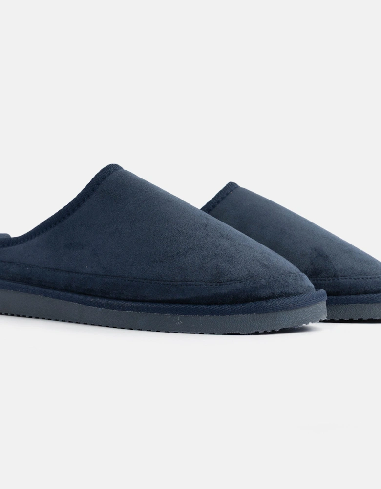 Jo & Joe KINROSS Mens Mule Slippers Navy