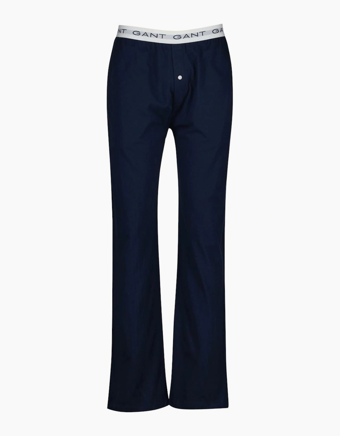 GANT Men's Contrast Waistband Jersey Pyjama Bottoms, Navy - Size: 37/36/32