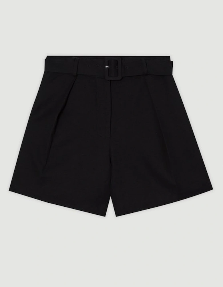 Viscose Linen Tailored Walking Short