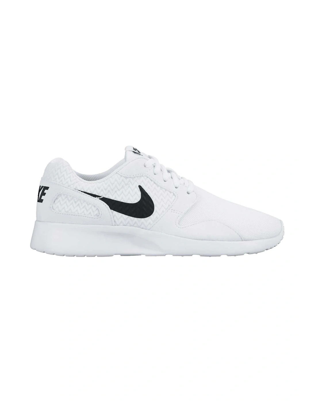 Kaisha Black Swoosh Logo White Trainer, 5 of 4