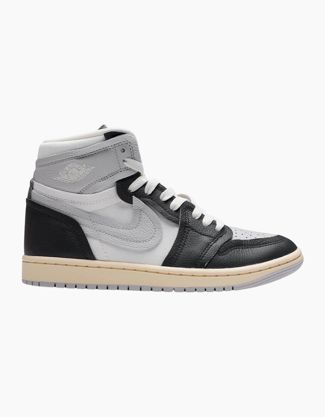 Nike Women's Nike Air Jordan 1 Mm High Black Trainers - Grey