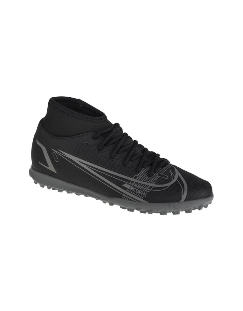 Superfly 8 Club TF Black Indoor Football Shoe