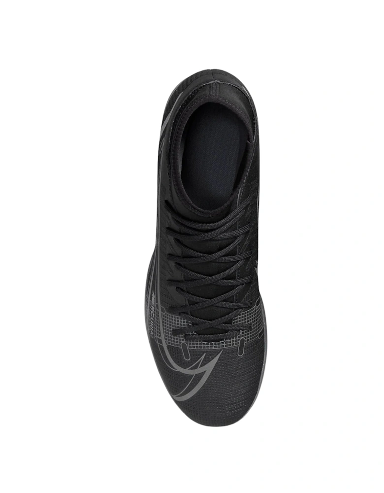 Superfly 8 Club TF Black Indoor Football Shoe
