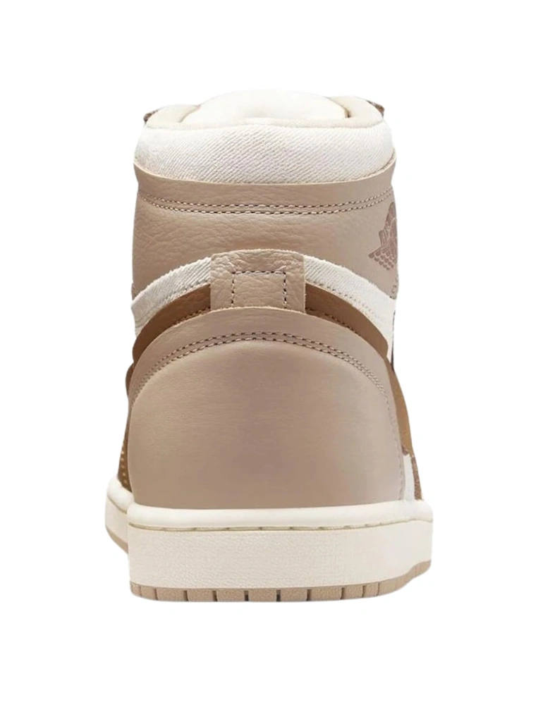 Air Jordan 1 Mm High Brown Sneakers