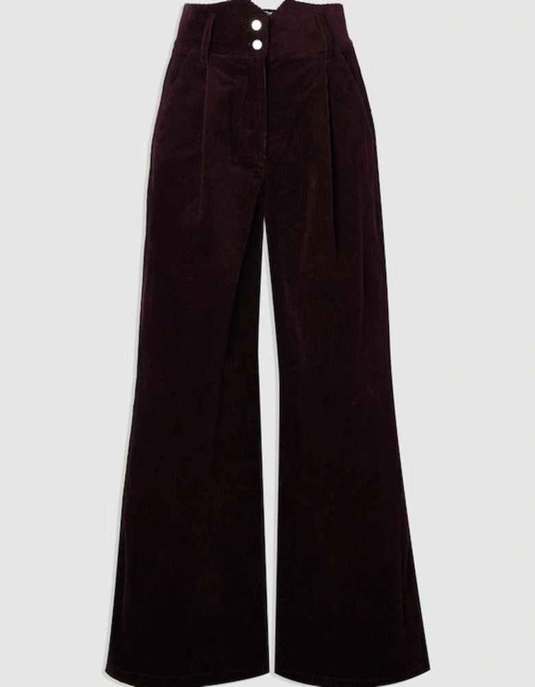 Cord Wide Leg Trouser