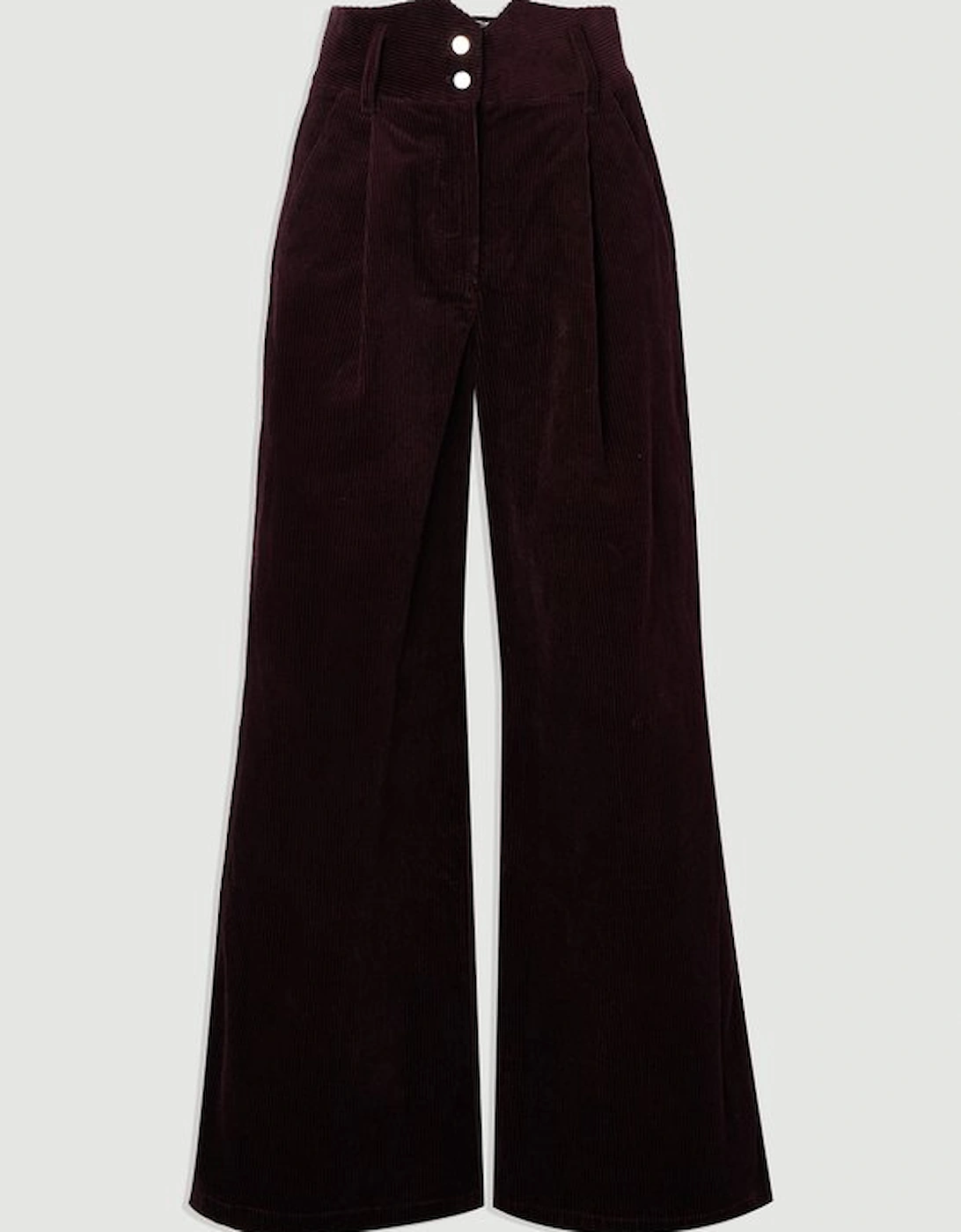 Cord Wide Leg Trouser