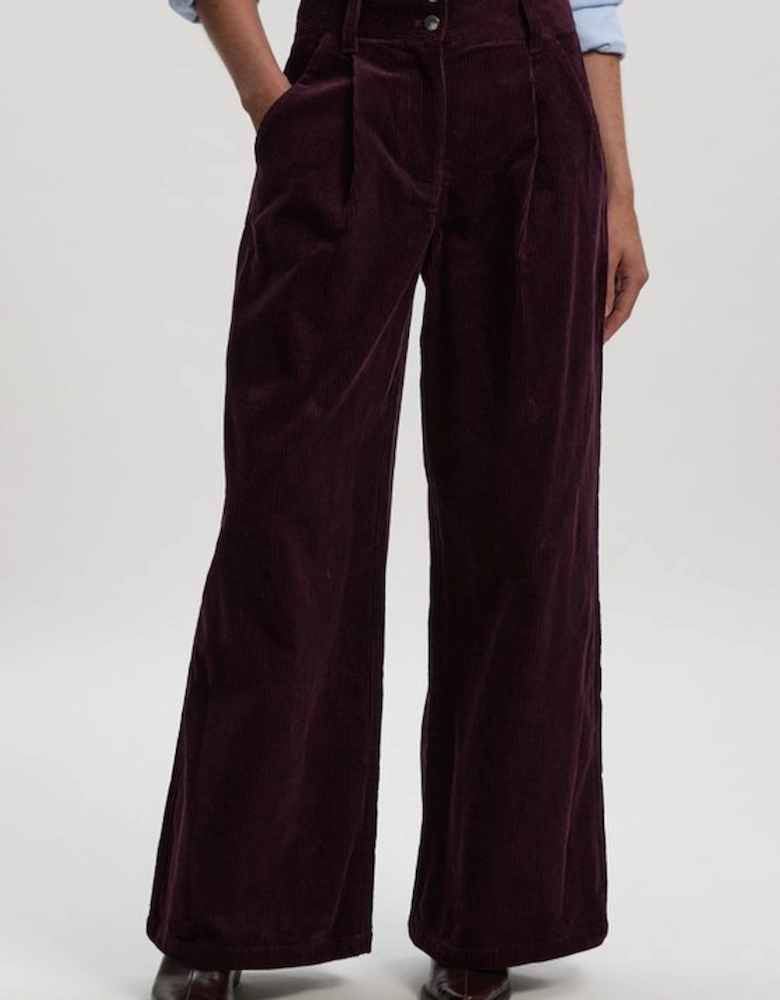Cord Wide Leg Trouser