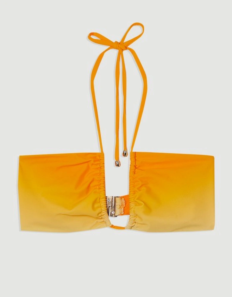 Slinky Ombre Halter Neck Bikini Top