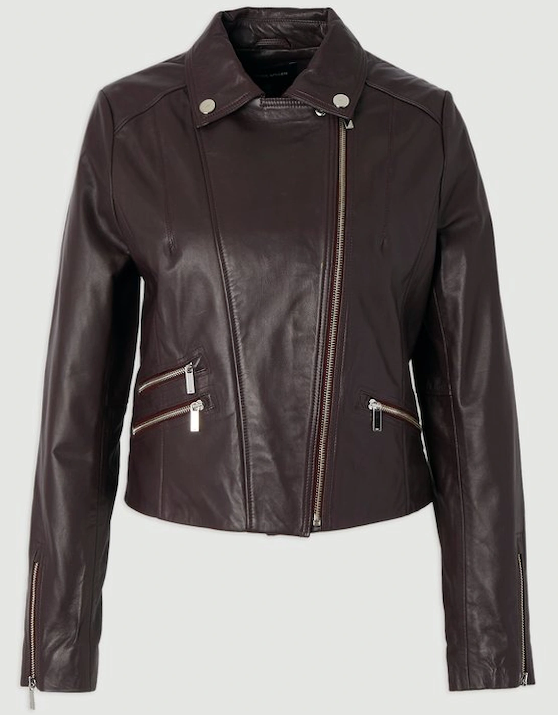 Leather Signature Biker Jacket