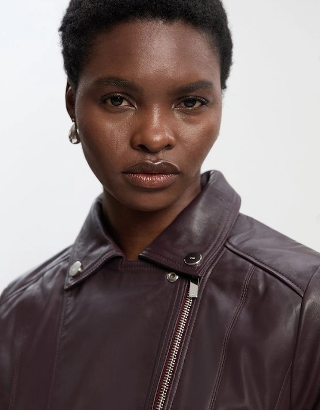 Leather Signature Biker Jacket