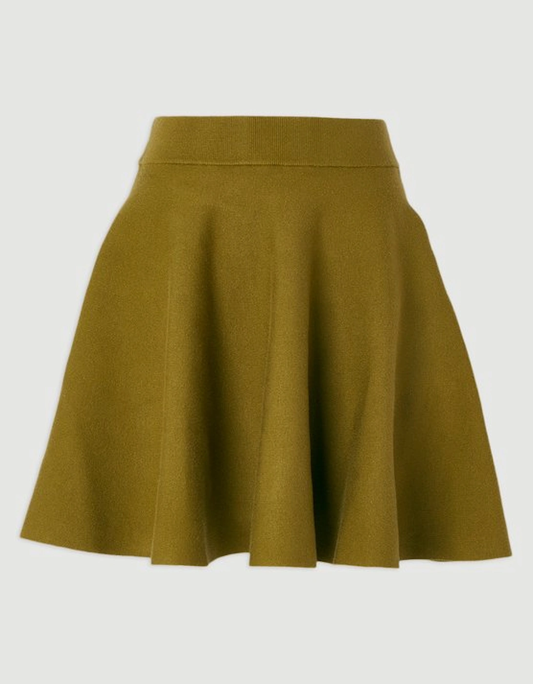 Compact Yarn Full Knitted Skirt