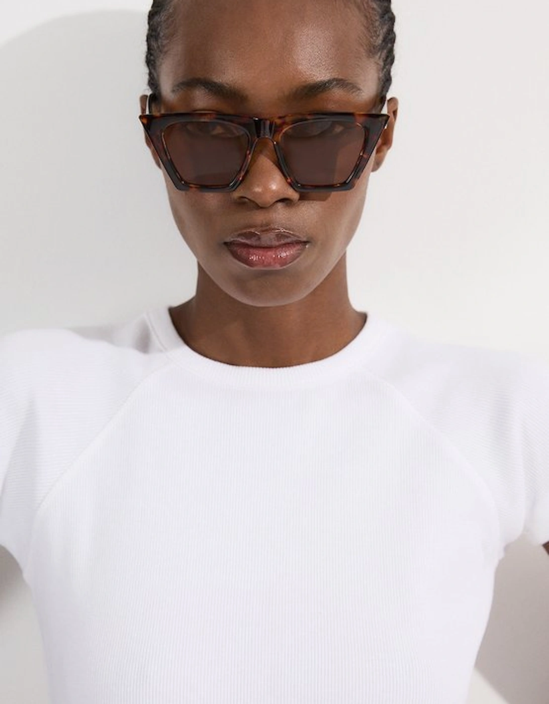 Compact Jersey Rib Cap Sleeve Maxi Dress