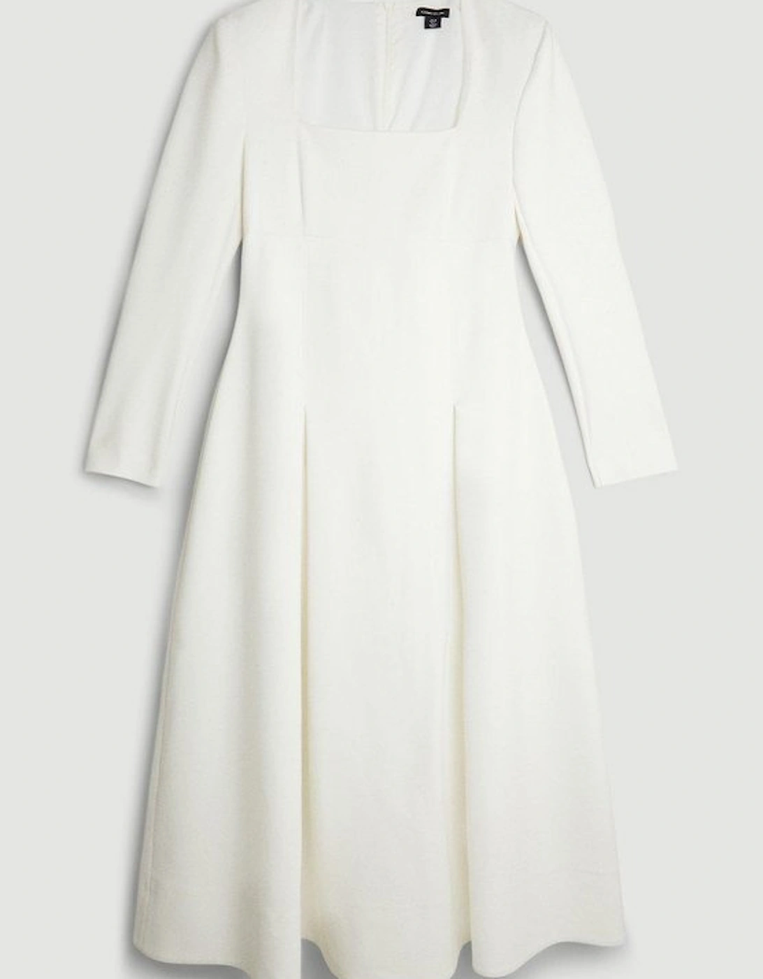 Lydia Millen Petite Compact Stretch Sweetheart Neckline Dress