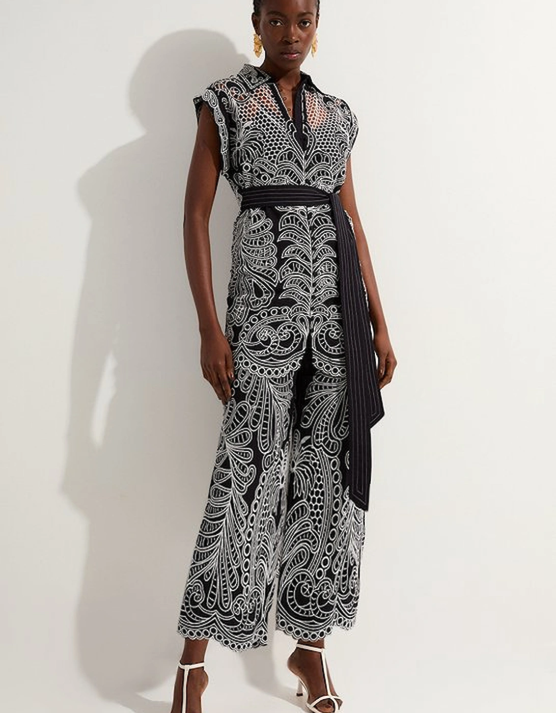 Cotton Cutwork Embroidery Woven Tunic