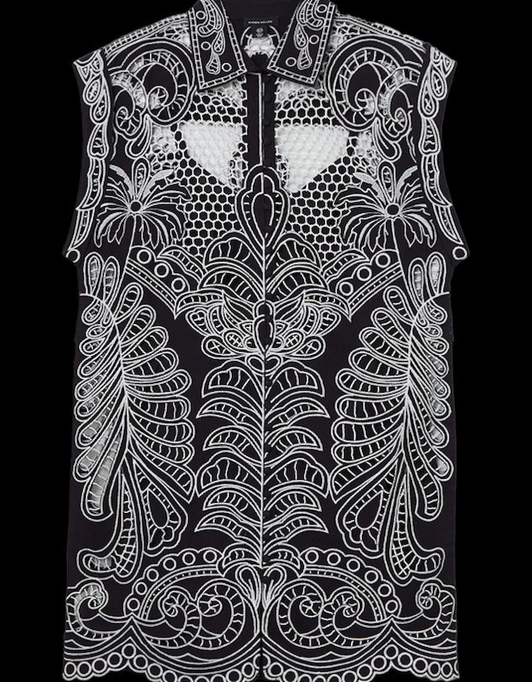 Cotton Cutwork Embroidery Woven Tunic