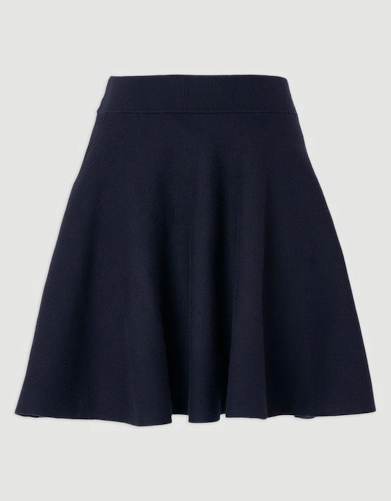 Compact Yarn Full Knitted Skirt