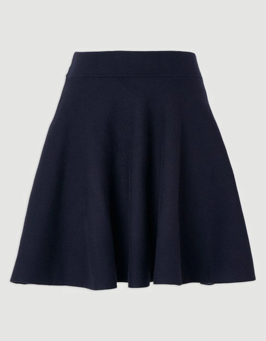 Compact Yarn Full Knitted Skirt