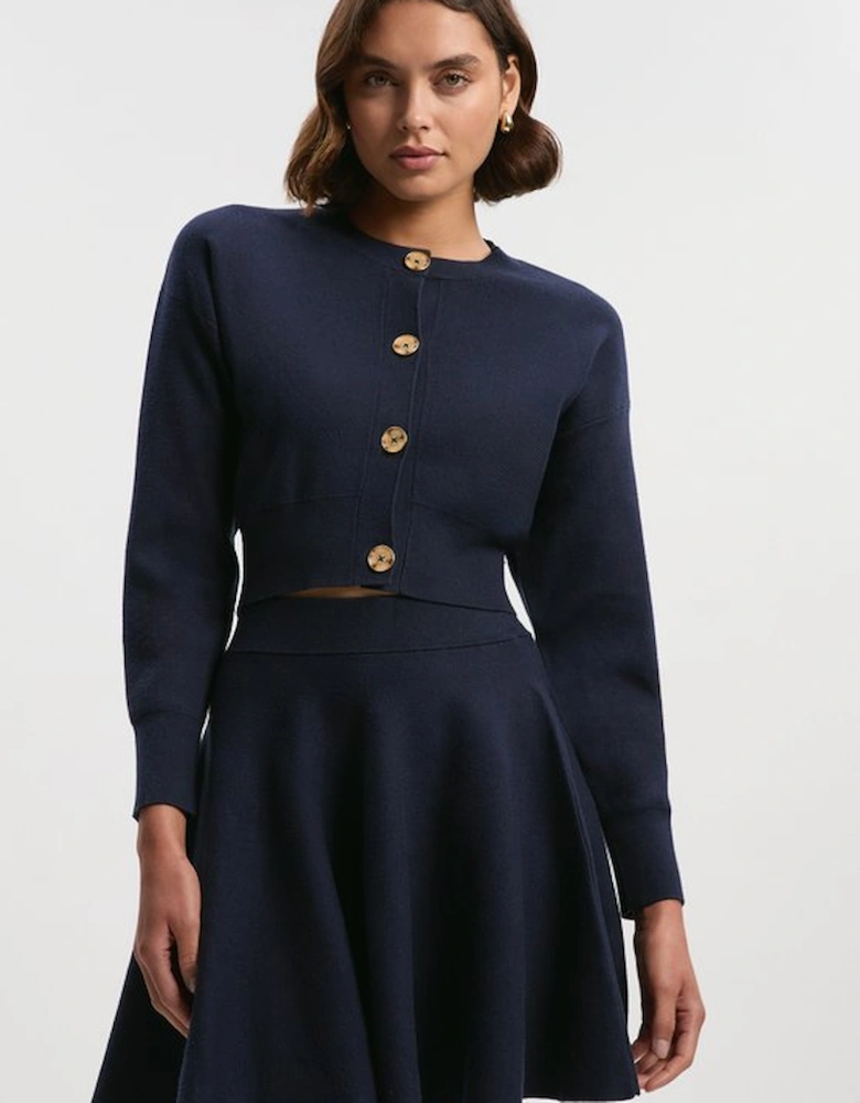 Compact Yarn Full Knitted Skirt