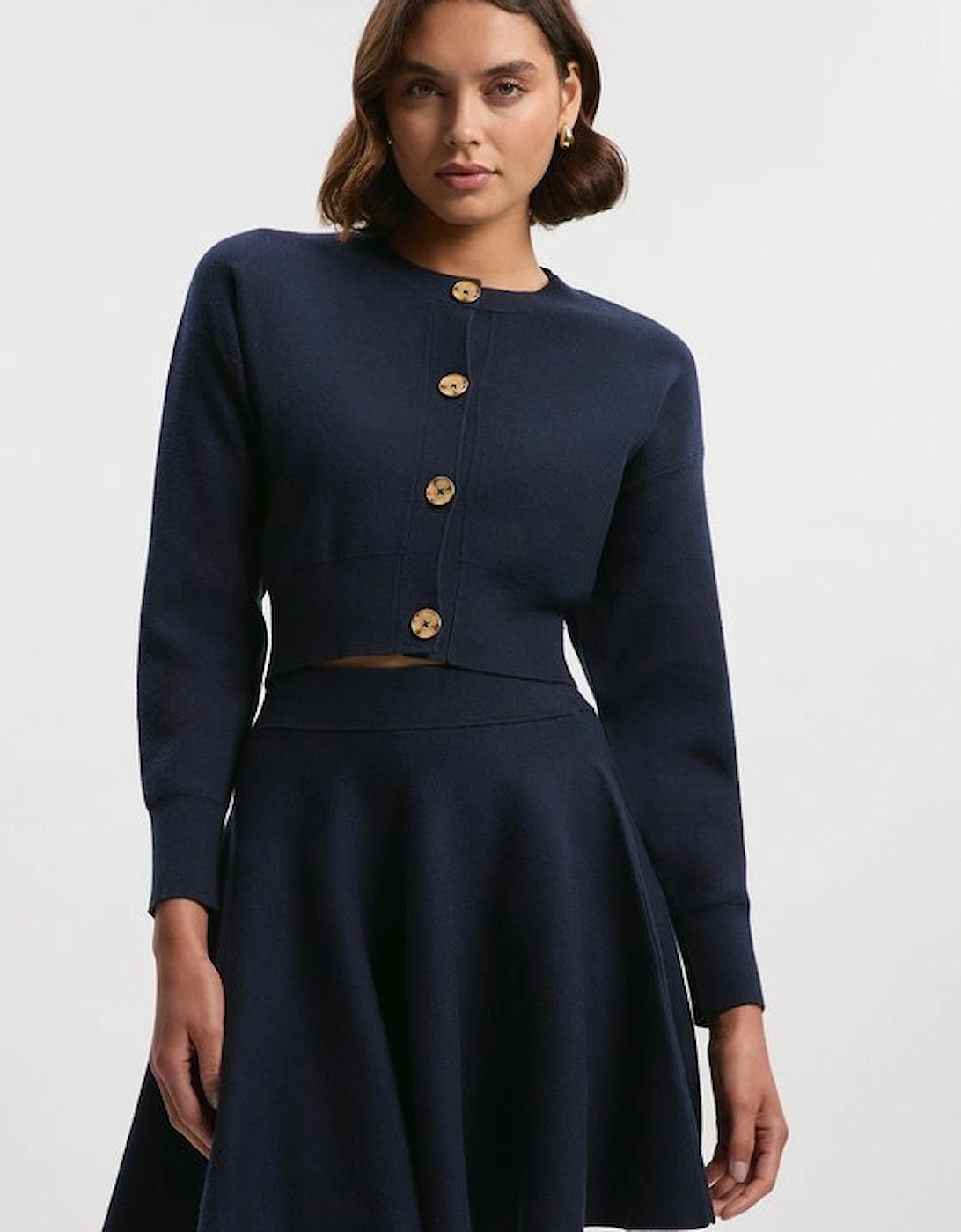 Compact Yarn Full Knitted Skirt, 2 of 1