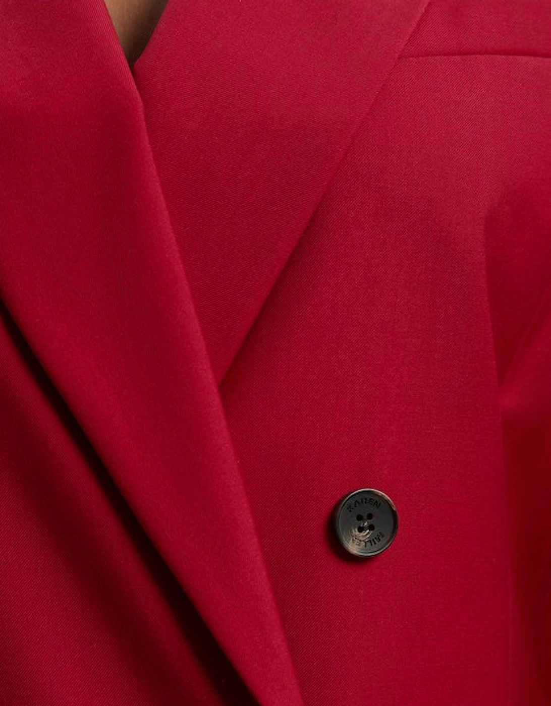 Plus Size Polished Double Breasted Tailored Blazer