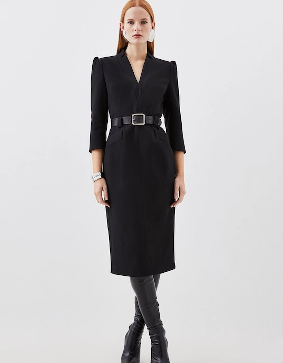 Compact Stretch Forever Tailored Dress, 4 of 3
