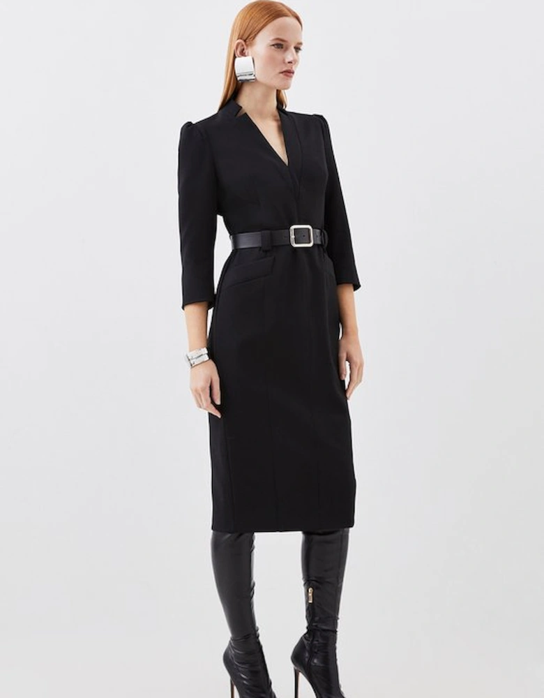 Compact Stretch Forever Tailored Dress