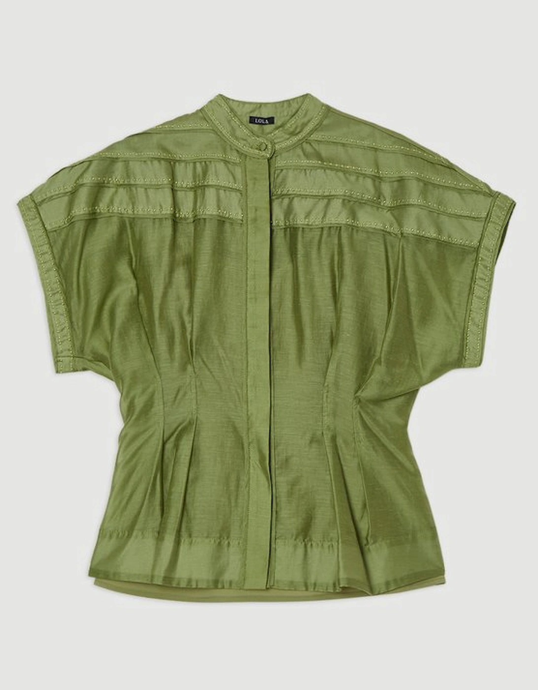 Archive Collection - Layered Detail Button Woven Shirt