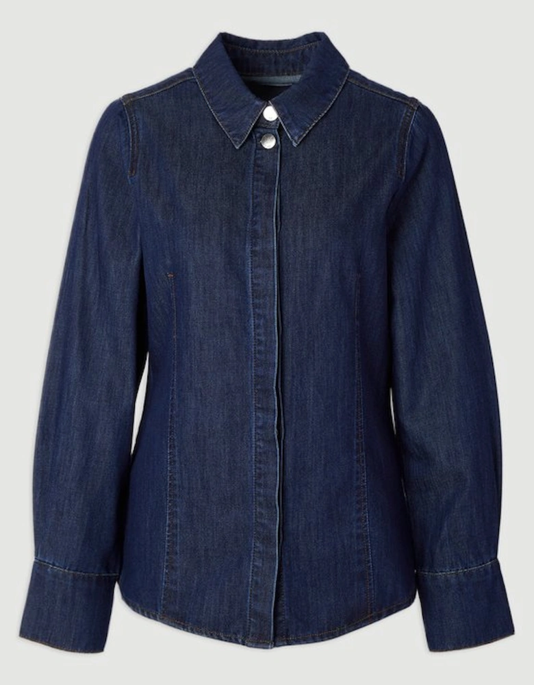 Denim Tailored Shirt