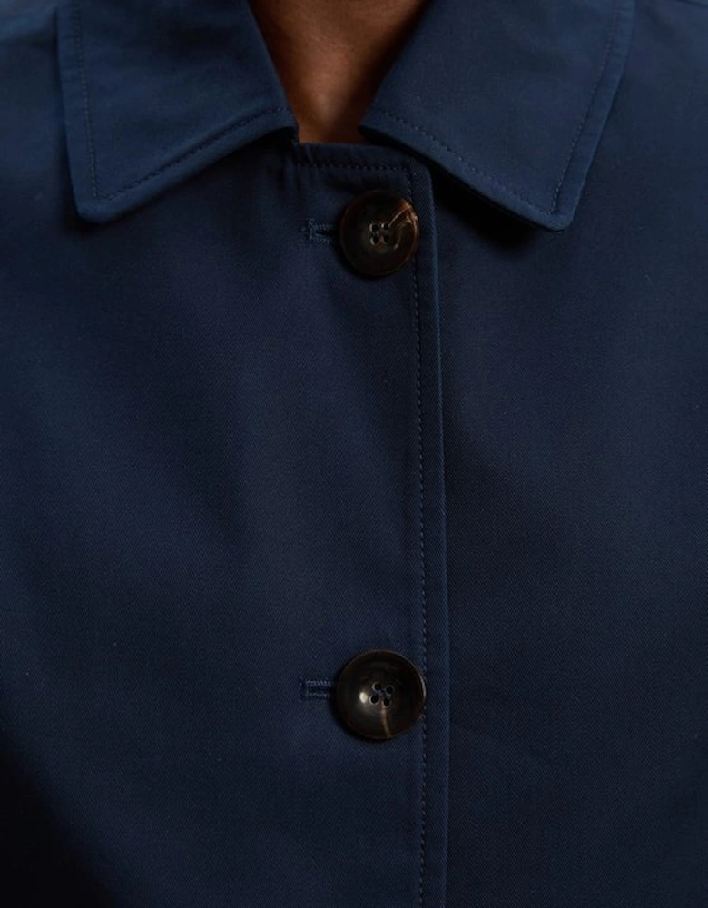 Cotton Button Tailored Jacket