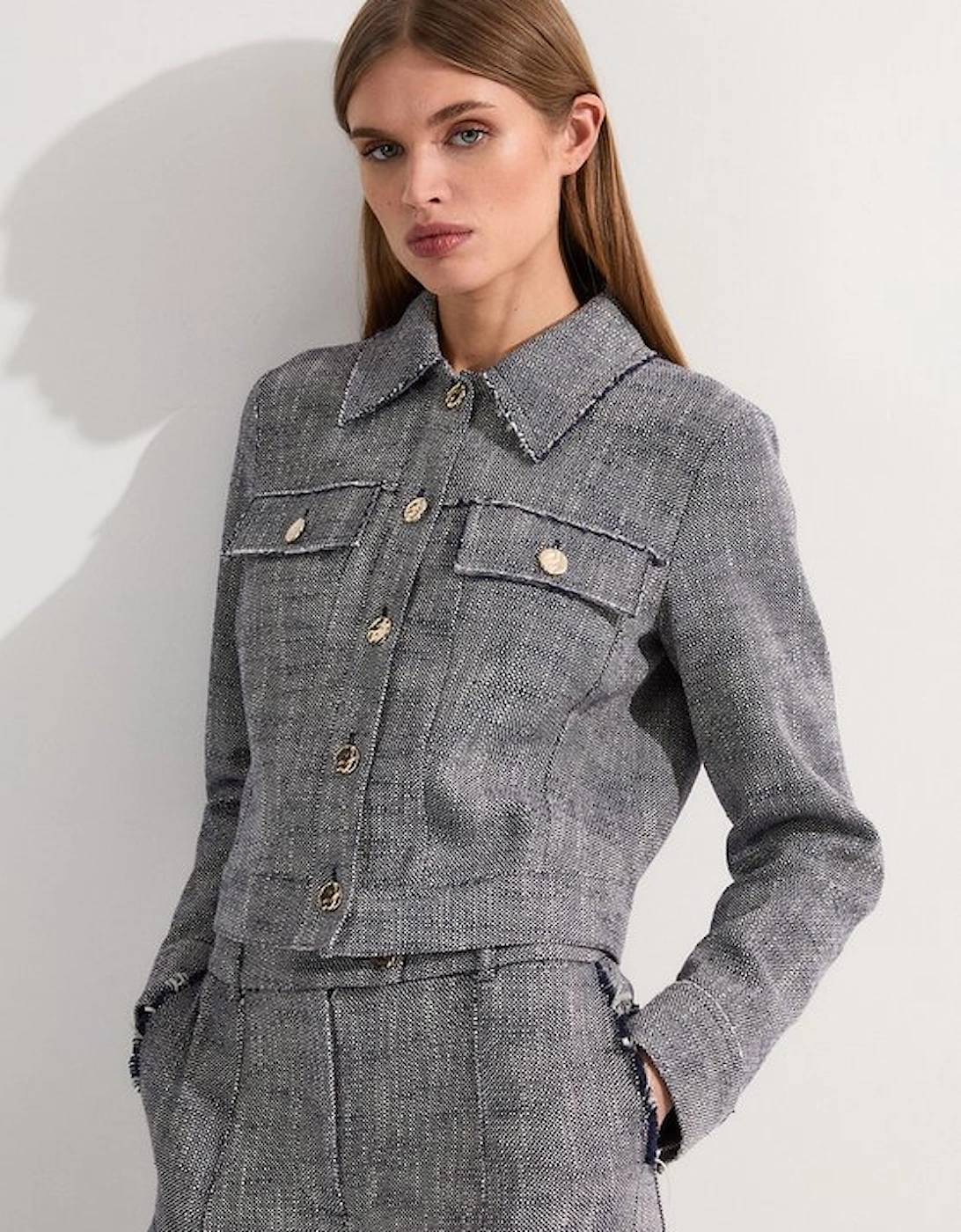 Spring Tweed Tailored Jacket, 5 of 4