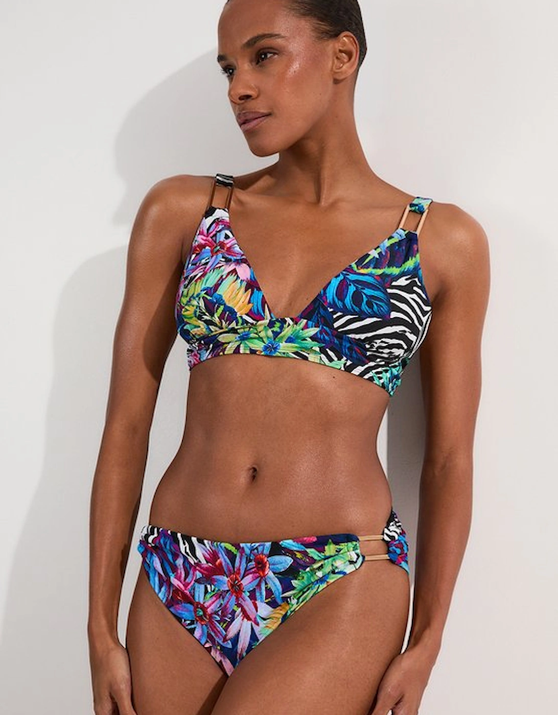 Tropical Floral Bikini Bottoms, 5 of 4
