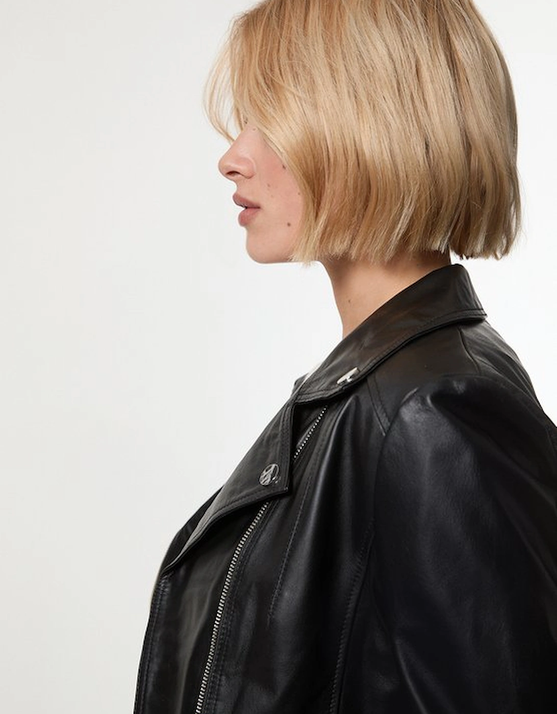 Leather Signature Biker Jacket