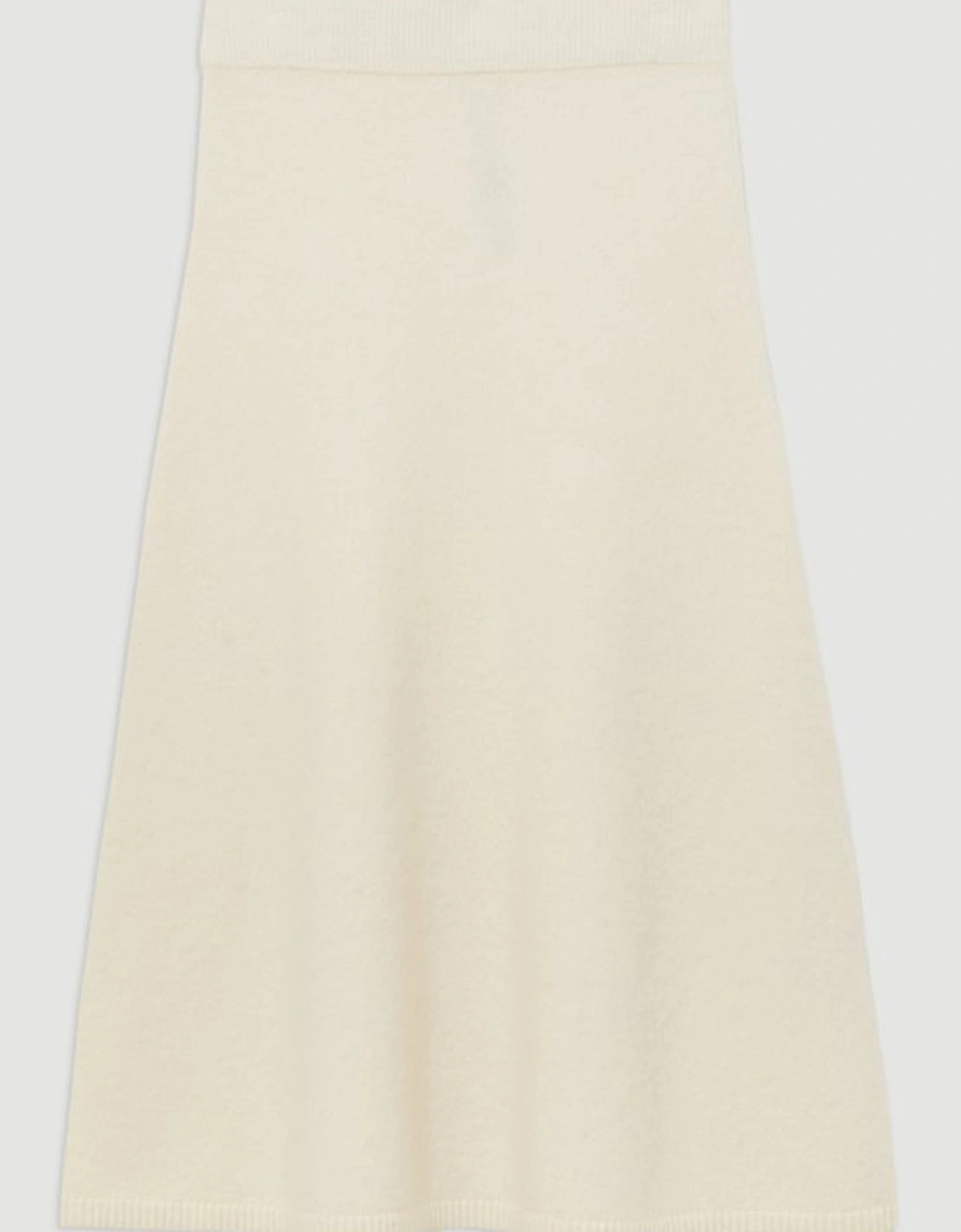 Alpaca Wool Fluffy Full Knit Skirt