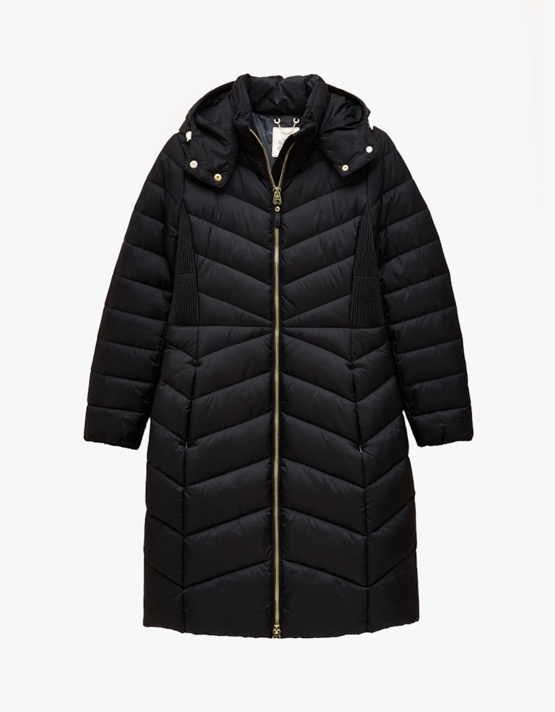 PEMBURY Womens Long Coat Navy