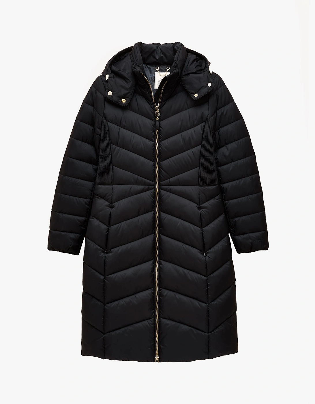 Joules Women's Joules PEMBURY COAT Womens Longline Jackets Navy - Blue
