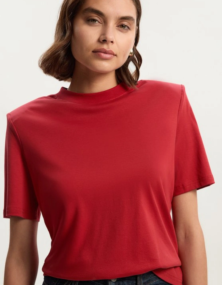 Power Shoulder Jersey T-Shirt