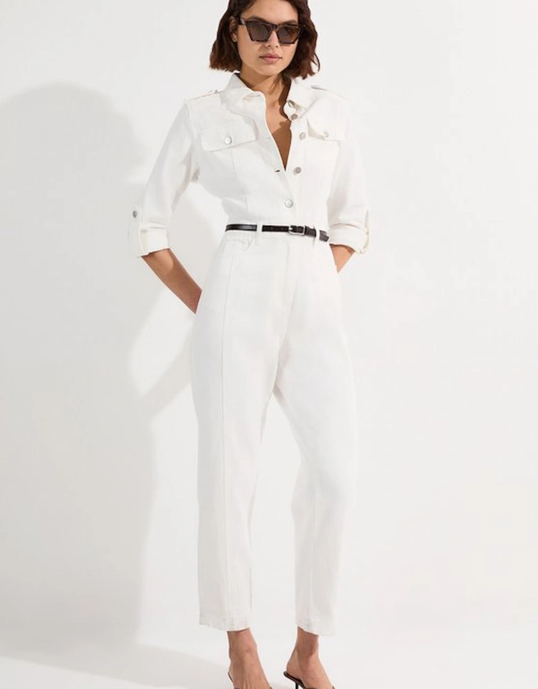 Denim Boiler Jumpsuit