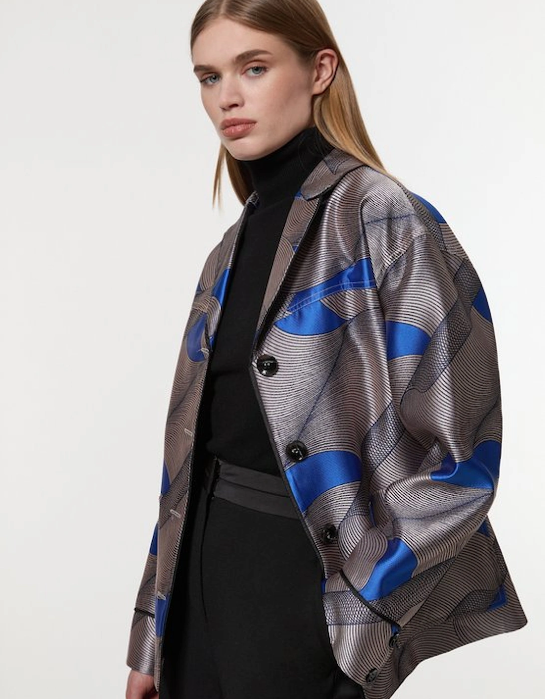 Amelia Graham Printed Tailored Jacket, 5 of 4