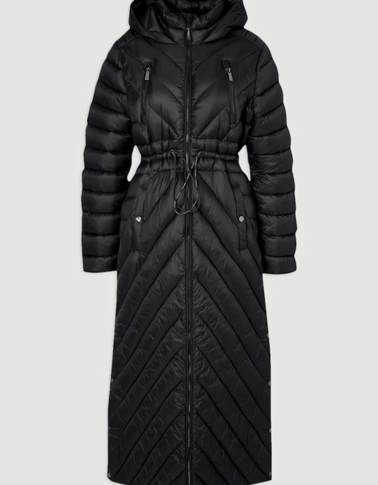 Plus Size Lightweight Packable Maxi Coat